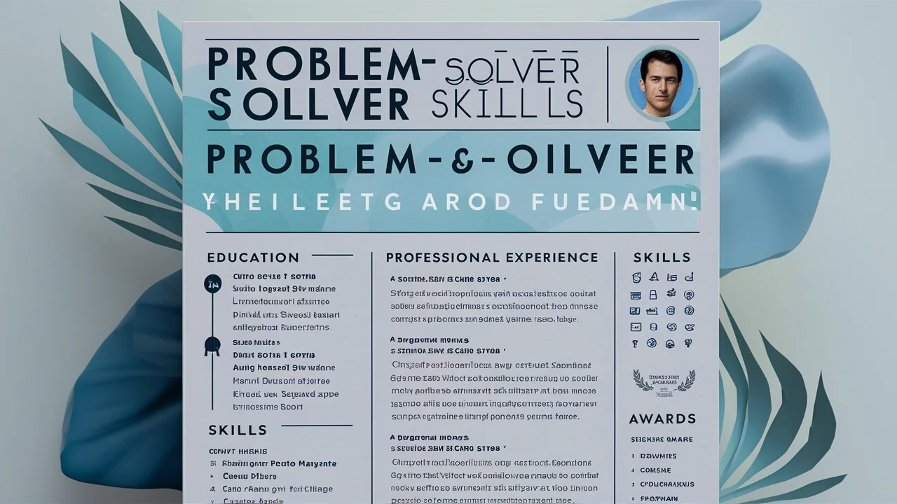 Problem Solver on Your Resume