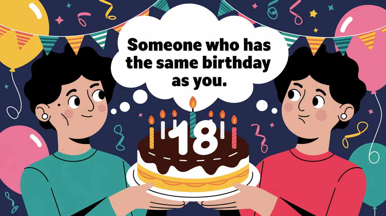 Same Birthday as You