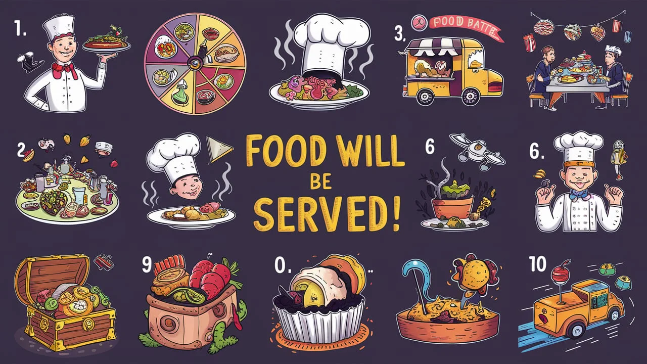 Other Ways to Say "Food Will Be Served