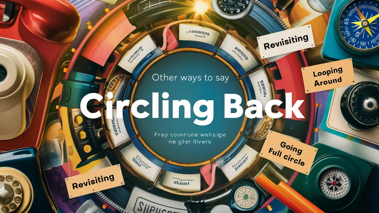 Other Ways to Say “Circling Back”