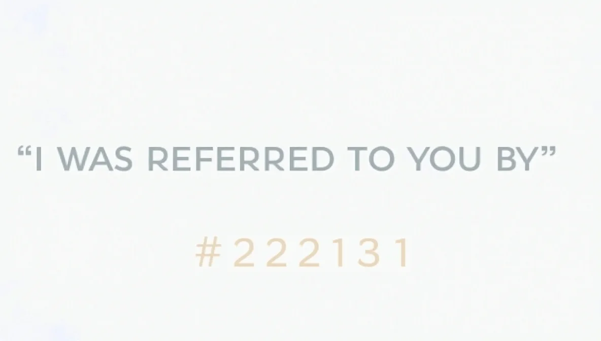 Other Ways to Say “I Was Referred to You By”