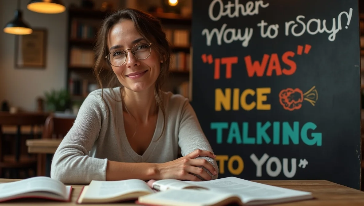 Other Ways to Say “It Was Nice Talking to You”