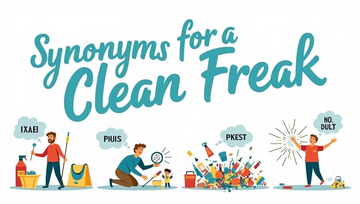 Synonyms for a “Clean Freak”