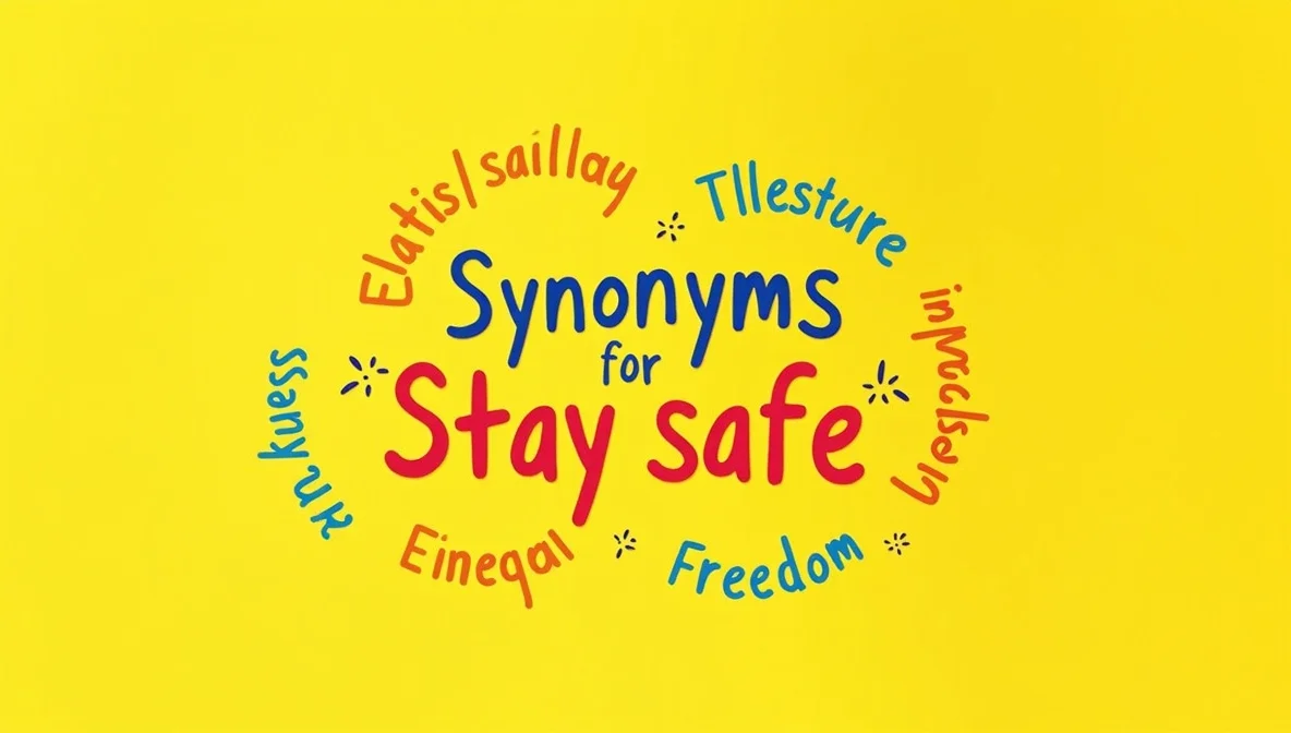 Synonyms for “Stay Safe"