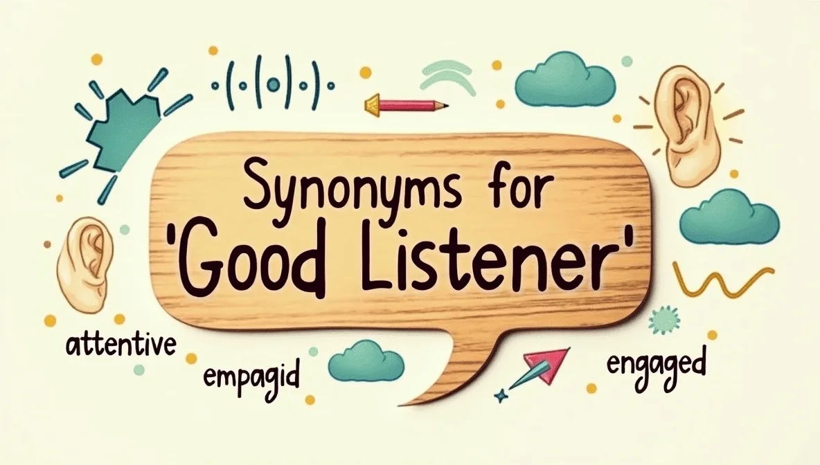 Synonyms for “Good Listener”