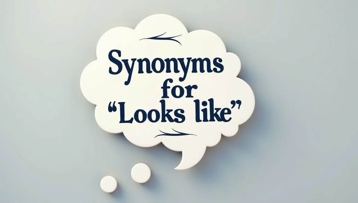 Synonyms for "Looks Like"